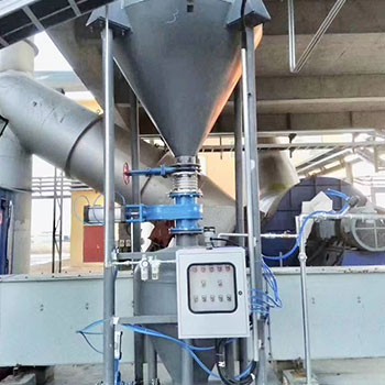 气力输送设备现场